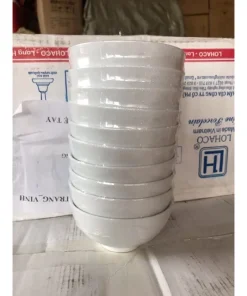 Chén sứ trắng 10 cái