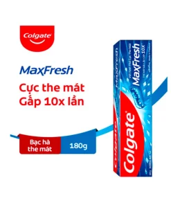 Kem Đánh Răng COLGATE Maxfresh Bạc Hà Tinh Thể The Mát tuýp 180g