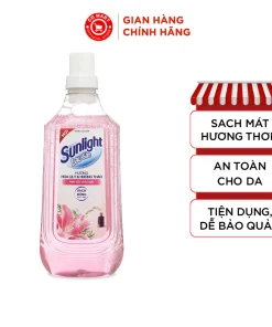 Nước lau sàn Sunlight hoa Lily & Hương Thảo 997ml